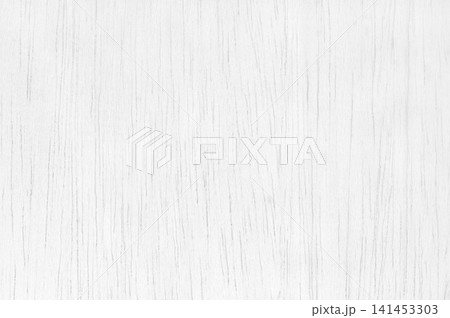White plywood surface in natural pattern with high resolution. Wooden grained texture background. 141453303