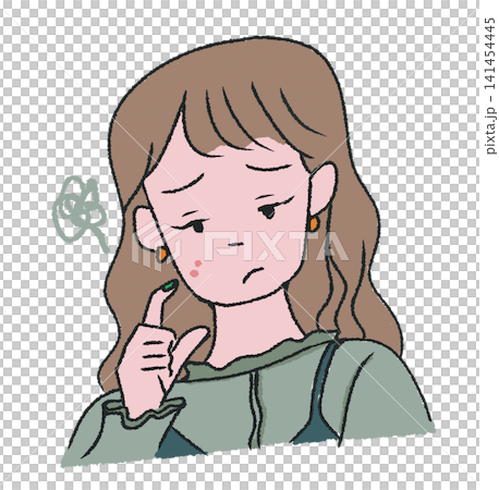 關心皮膚粗糙的女性 關心皮膚粗糙的女性 141454445