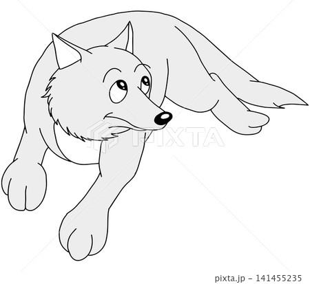 手書き動物イラスト☆犬 手書き動物イラスト☆犬 141455235