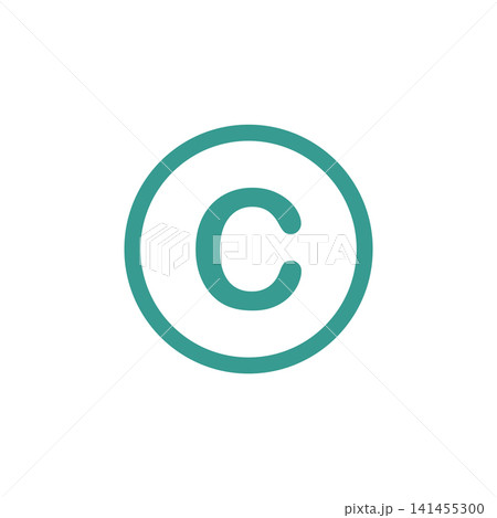 Copyright Sign UI - UX Icon Vector Symbol Illustration Design Copyright Sign UI - UX Icon Vector Symbol Illustration Design 141455300