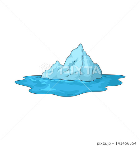 Illustration of Glacier Illustration of Glacier 141456354