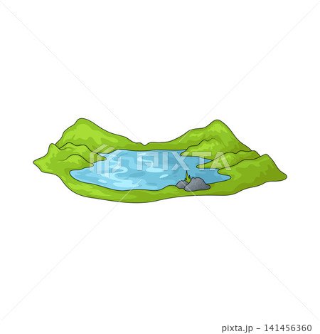 Illustration of Lake Illustration of Lake 141456360
