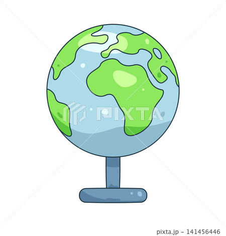 Illustration of globe Illustration of globe 141456446