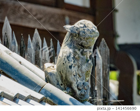 獅子の飾り瓦 141456690