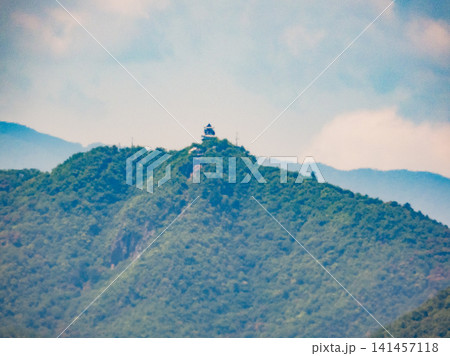 伊木山から見た金華山岐阜城 141457118