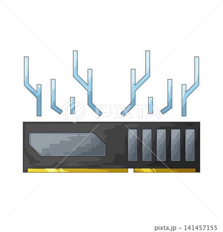 Illustration of Memory Chip Illustration of Memory Chip 141457155