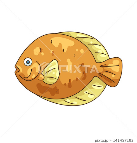 Illustration of tropical fish Illustration of tropical fish 141457192