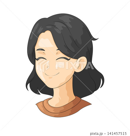 Illustration of Smiling Face Illustration of Smiling Face 141457515