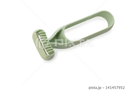 Safe manual trimmer for delicate areas on a white background Safe manual trimmer for delicate areas on a white background 141457952