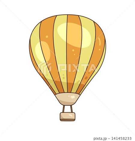 Illustration of hot air balloon Illustration of hot air balloon 141458233
