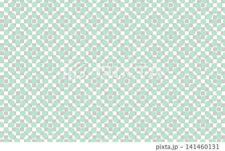 Mint green polka dot background illustration Mint green polka dot background illustration 141460131
