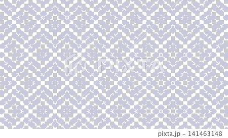Light purple floral diamond pattern seamless background material Light purple floral diamond pattern seamless background material 141463148