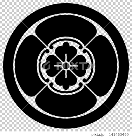 家紋です。丸に四方木瓜といいます。 家紋です。丸に四方木瓜といいます。 141463499