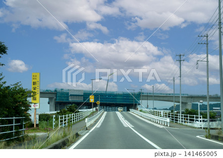 工事中のリニア中央新幹線(長野県下伊那郡喬木村)の建設工事風景 工事中のリニア中央新幹線(長野県下伊那郡喬木村)の建設工事風景 141465005