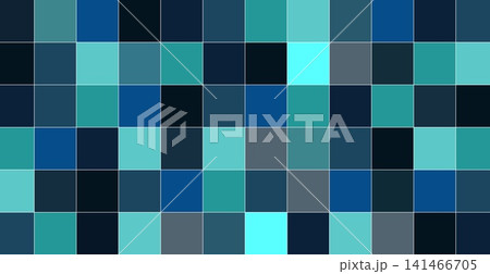Digital data blocks pixel grid layout, showcasing mosaic abstract matrix cubes with cyan and navy blue shades suitable for computer science programming and informatics presentation slides Digital data blocks pixel grid layout, showcasing mosaic abstract matrix cubes with cyan and navy blue shades suitable for computer science programming and informatics presentation slides 141466705