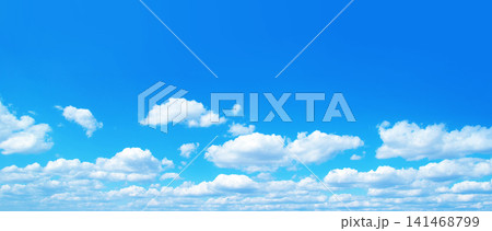 Blue Sky background with tiny clouds Blue Sky background with tiny clouds 141468799