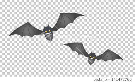 コウモリのイラスト 141472760