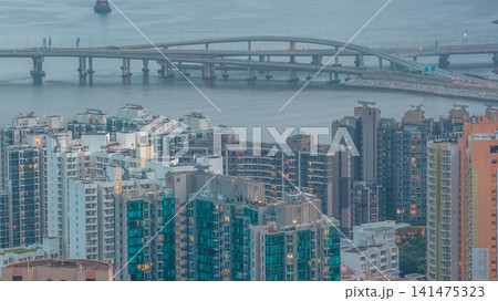 Hong Kong. July 26 2026 High rise residential apartments in Tseung Kwan O. 141475323