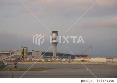 May 1 2026 Hong Kong Airport runway control tower May 1 2026 Hong Kong Airport runway control tower 141475350