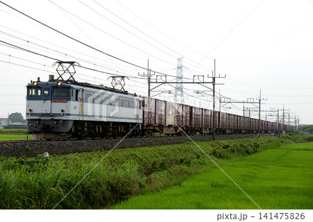 東北本線を走る貨物列車 東北本線を走る貨物列車 141475826