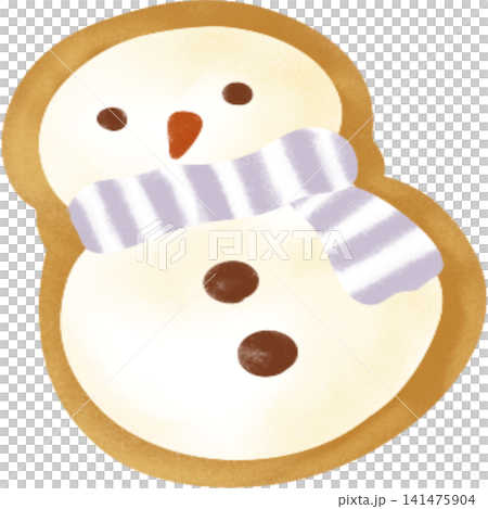 Cookie snowman  141475904