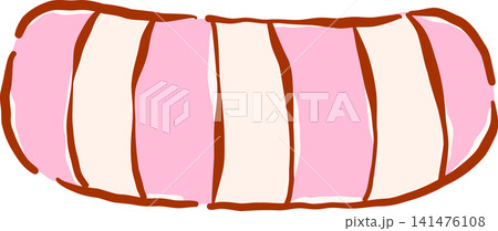Summer Stripes Pool Float, Swiming Ring Hand Drawn Summer Stripes Pool Float, Swiming Ring Hand Drawn 141476108
