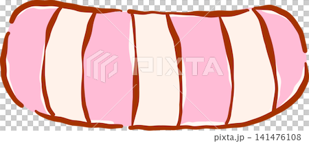 Summer Stripes Pool Float, Swiming Ring Hand Drawn Summer Stripes Pool Float, Swiming Ring Hand Drawn 141476108