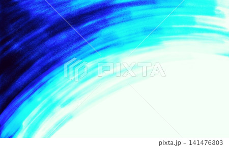 Abstract Blue and White Radial Arc Background Abstract Blue and White Radial Arc Background 141476803