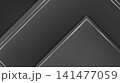 Luxury Grey Silver Abstract Background with Geometric Diagonal Shapes 141477059