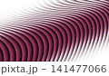 Pink White Abstract Curved Concentric Line Background 141477066