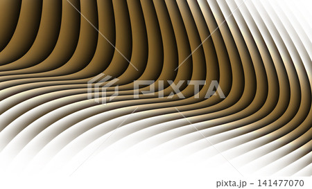 Gold White Abstract Flowing Ribbon Wave Background Gold White Abstract Flowing Ribbon Wave Background 141477070