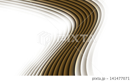Gold White Abstract Fluid Curved Wave Background Gold White Abstract Fluid Curved Wave Background 141477071