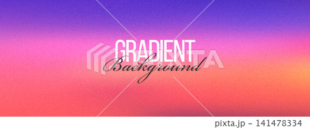 Abstract grain sunset background with purple pink gradient and warm sand noise texture overlay. Abstract grain sunset background with purple pink gradient and warm sand noise texture overlay. 141478334