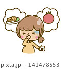 食べづわりの妊婦さん。 141478553