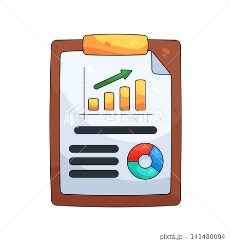 Illustration of report Illustration of report 141480094