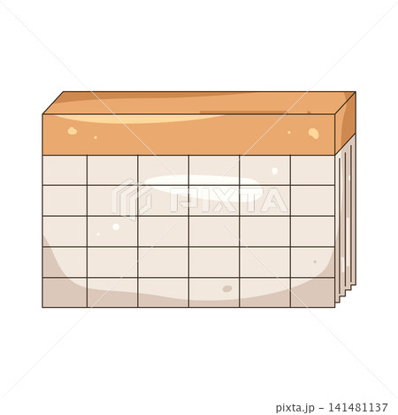 Illustration of calendar Illustration of calendar 141481137