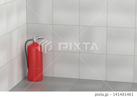 Red fire extinguisher Red fire extinguisher 141481461