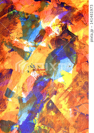 Heavy acrylic abstract colour paint thick strong background vibrant messy Heavy acrylic abstract colour paint thick strong background vibrant messy 141481973