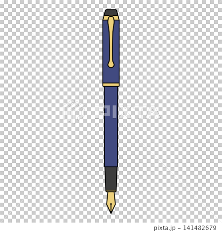 万年筆のイラスト素材、アイコン 万年筆のイラスト素材、アイコン 141482679