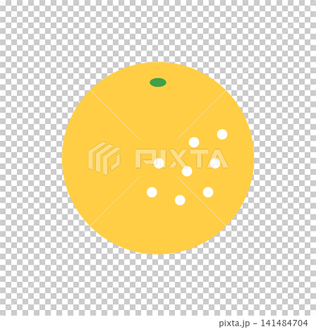 簡單的葡萄柚插圖圖示/標記 141484704