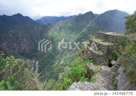 Machu Picchu, a UNESCO World Heritage Site Machu Picchu, a UNESCO World Heritage Site 141486779