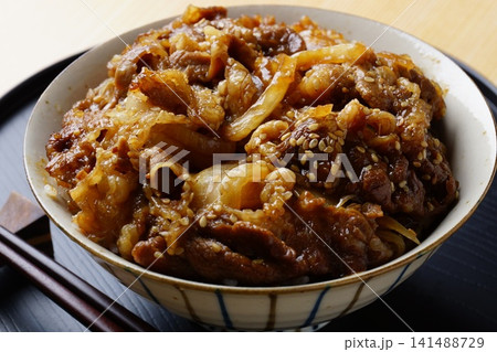 カルビ牛丼 カルビ牛丼 141488729