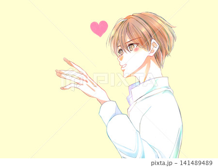 手を伸ばす男性　恋愛 141489489