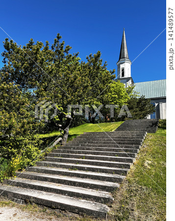 Lutheran Church in Hanko, Finland. 141489577