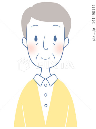 笑顔のおじいさんのイラスト 笑顔のおじいさんのイラスト 141490152