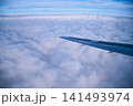 飛行機の窓からの風景 141493974
