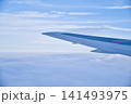 飛行機の窓からの風景 141493975