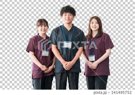 Doctors, doctors and nurses wearing scrubs Doctors, doctors and nurses wearing scrubs 141495752