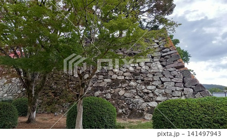 岡山城 大納戸櫓の石垣 岡山城 大納戸櫓の石垣 141497943