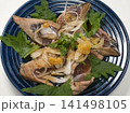 かつおのたたき、妻の手作り家庭料理、家庭で楽しむ夕ご飯、幸せ家族、2026/7/23 141498105